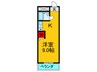 パークハイツエクセル 1Kの間取り