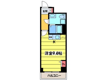 間取図 ドゥーエ玉造