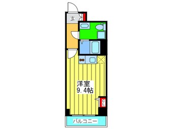 間取図 ドゥーエ玉造