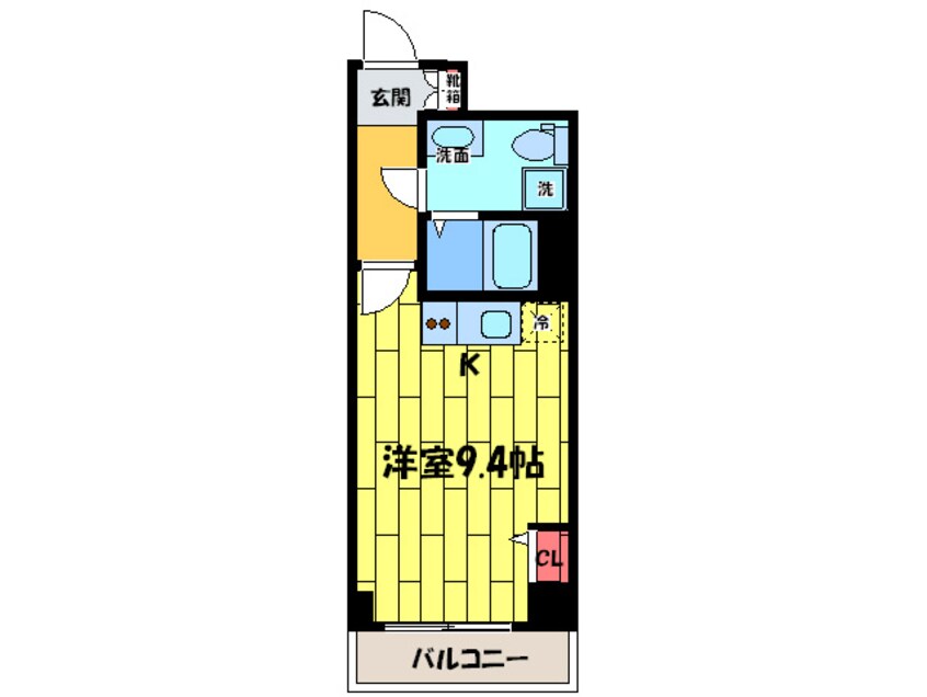 間取図 ドゥーエ玉造