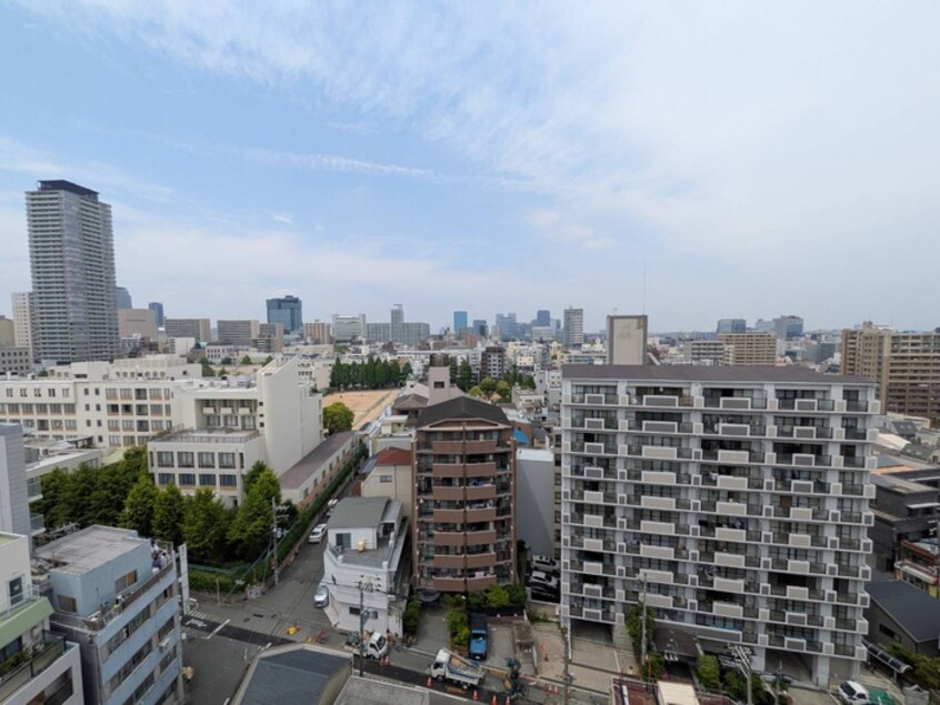 室内からの展望 ドゥーエ玉造