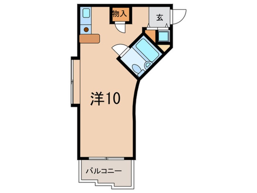 間取図 ステディ垂水