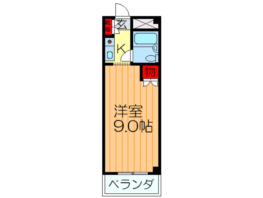 間取図 宮之阪マンション