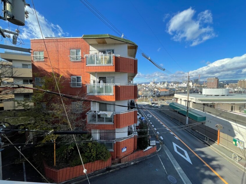 室内からの展望 宮之阪マンション