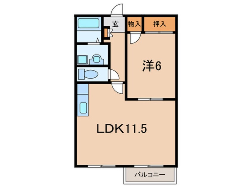 間取図 コ－ポ高丸