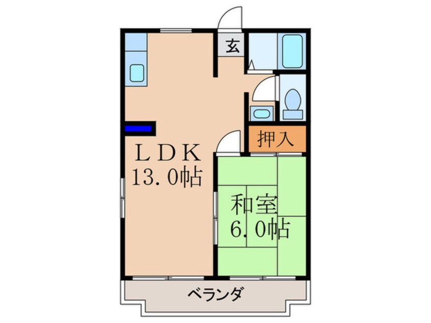 間取図 ｸﾞﾗﾝﾄﾞｰﾙ伏見