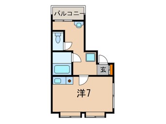 間取図 グリ－ンロイヤル六甲Ⅰ