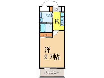 間取図 アロハ海岸通