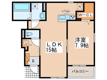 間取図 ヒューゲルハイムⅡ