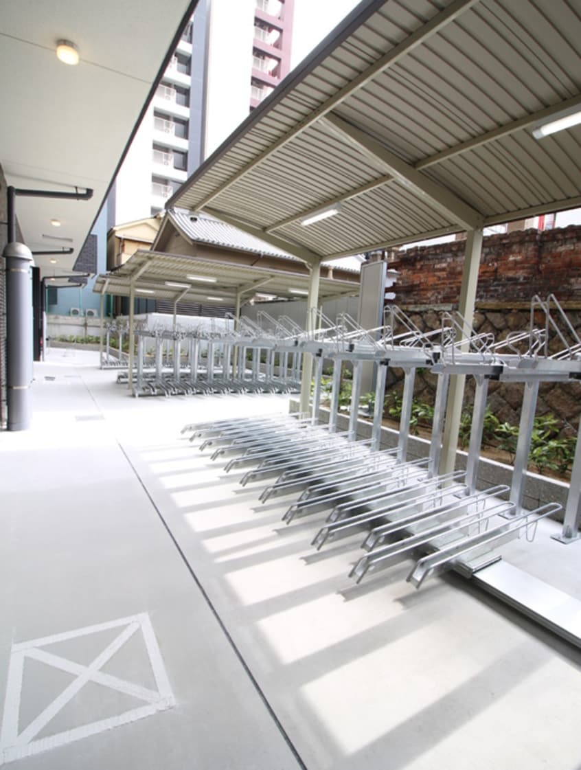駐輪場 プレサンス谷町九丁目駅前(417)