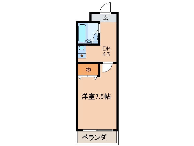 間取り図 ファミール３号館