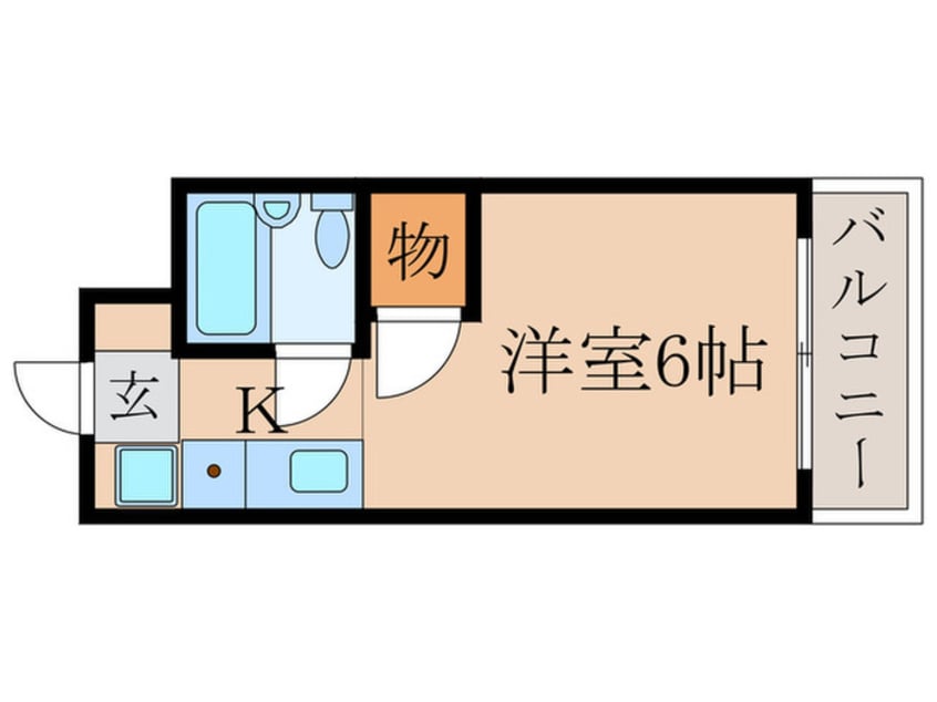 間取図 ブルックスドム１
