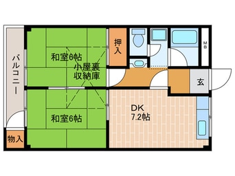 間取図 ファミーユ友沢弐番館