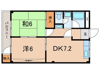 間取図 ファミーユ友沢弐番館