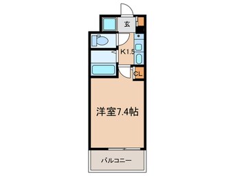 間取図 ｴｽﾃﾑｺｰﾄ新神戸ｴﾘﾀｰｼﾞｭ(914)