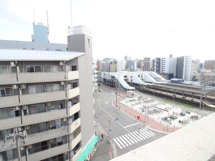 室内からの展望 ラグゼ新大阪北