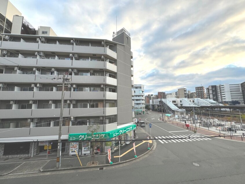 室内からの展望 ラグゼ新大阪北