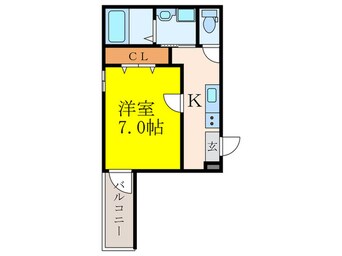 間取図 フジパレス垂水町Ⅴ番館