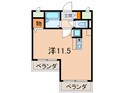 ソレイユ甲南の間取図