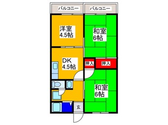 間取図 ハウスエイト
