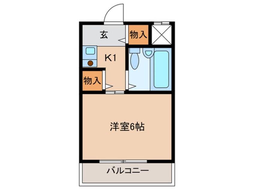 間取図 ロ－レルハイツ中野