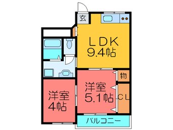 間取図 リバ－サイドキヨミ