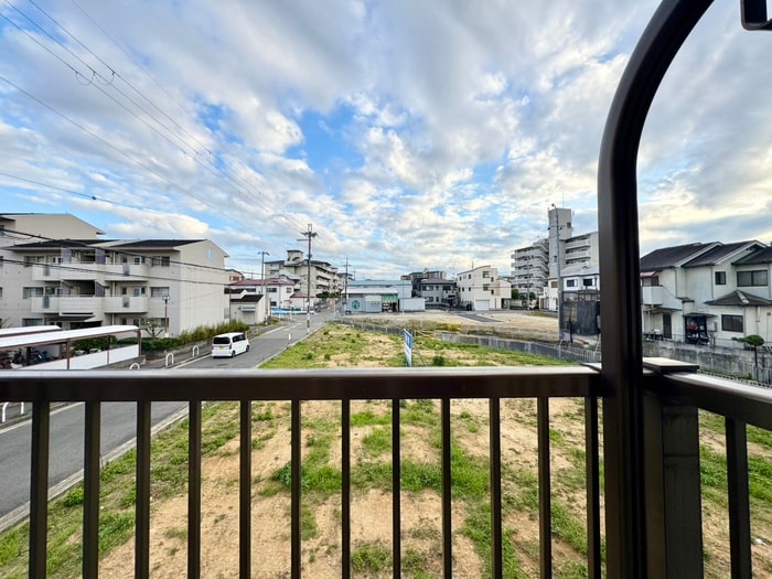 室内からの展望 西山ハイツ