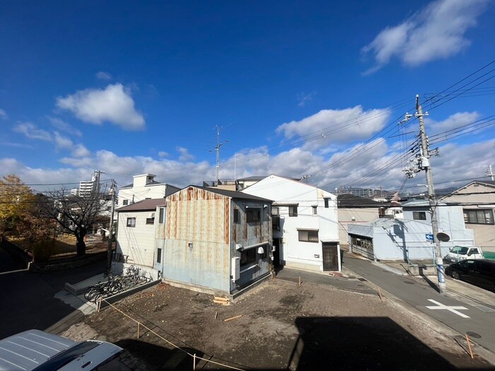 室内からの展望 山本ハイツ