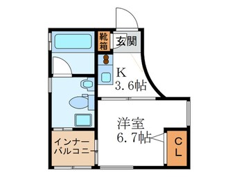 間取図 サンタ・アガ－タ