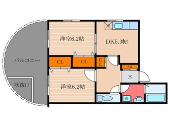 間取図 ファミ－ユ北清