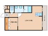 仮)枚方市北中振共同住宅　新築 1LDKの間取り