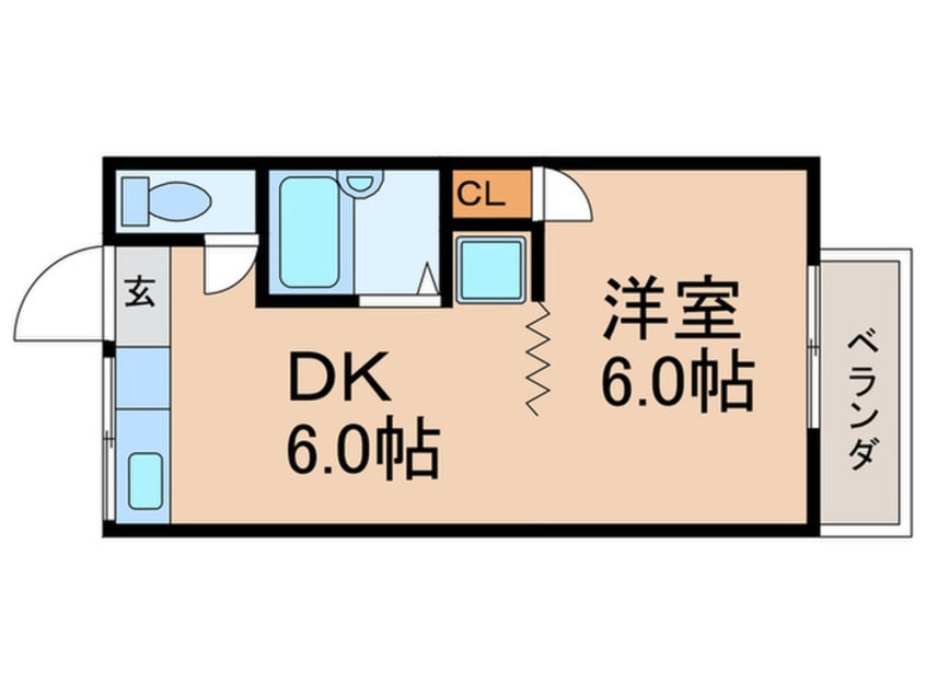 間取図 ルーエ辻久