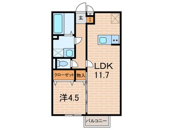 間取図 クレセントコートB棟