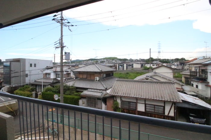 室内からの展望 喜多源第一マンション