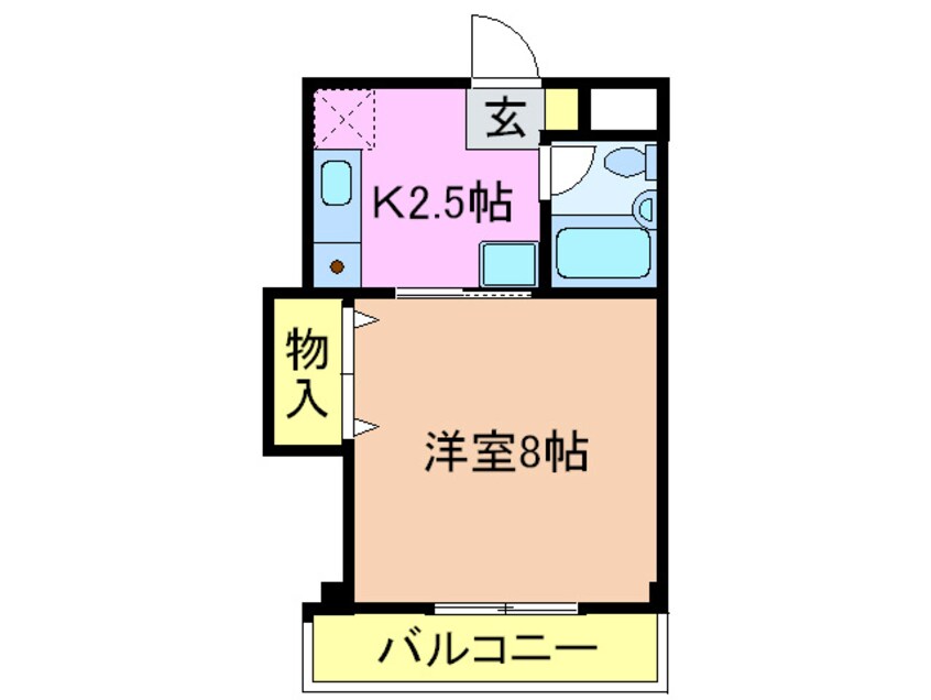 間取図 グリーンルーフ神若