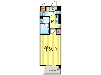 間取図 エトアル・Ｋ