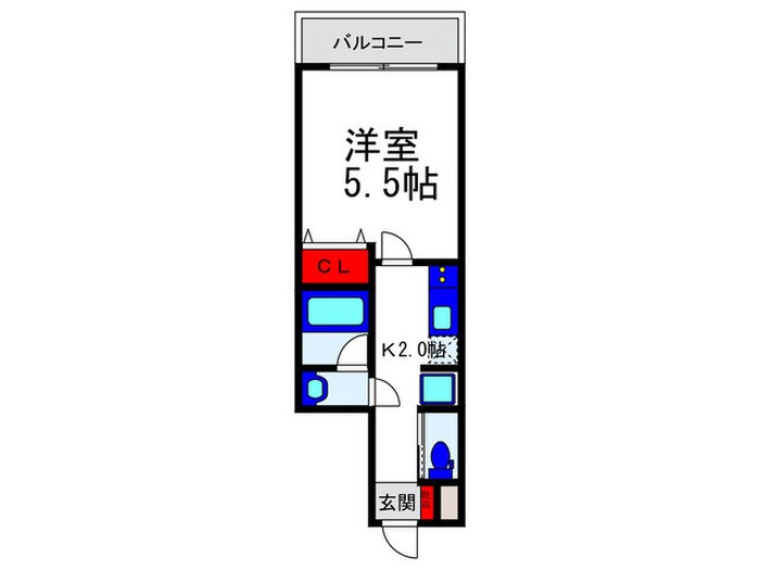 間取り図 ガレリア大阪空港
