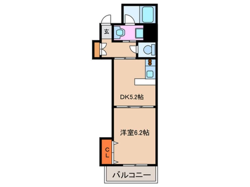 間取図 ブロ－ニュ姉小路