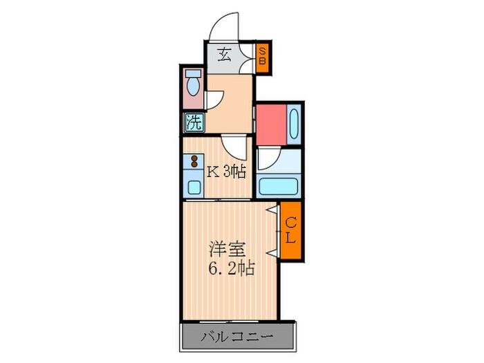 間取り図 ブロ－ニュ姉小路