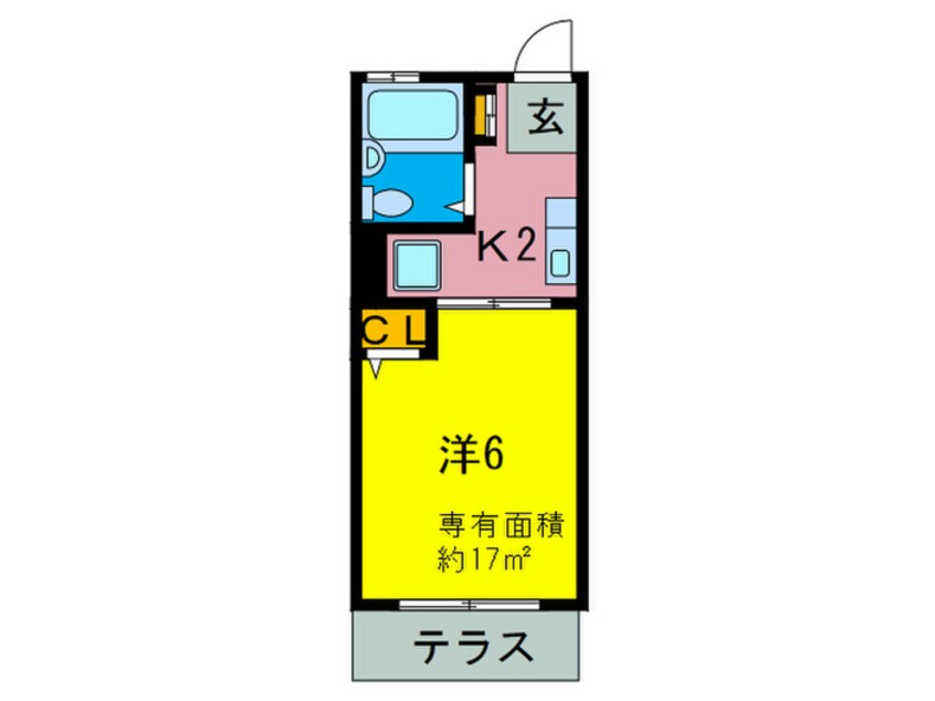間取図 それいゆＫ
