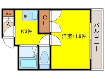 間取図 古門前丸美ビル