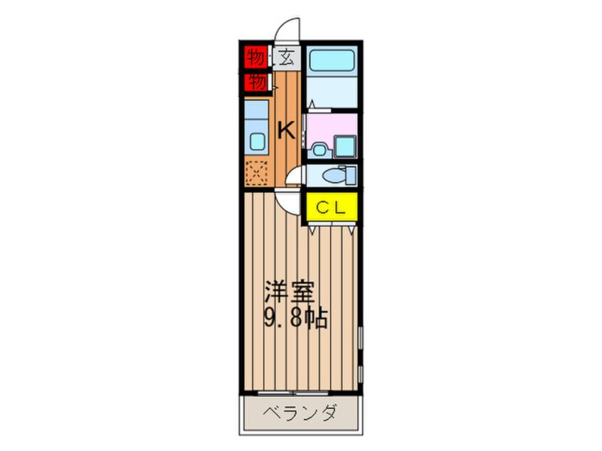 間取図 リナッセ東山