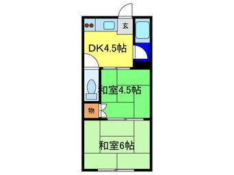 間取図 長谷川ハイツ