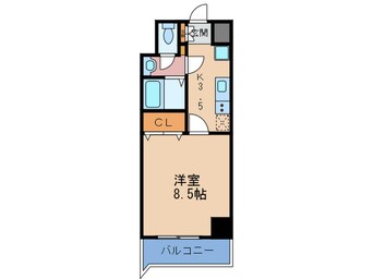 間取図 エルミタージュ・梅田北