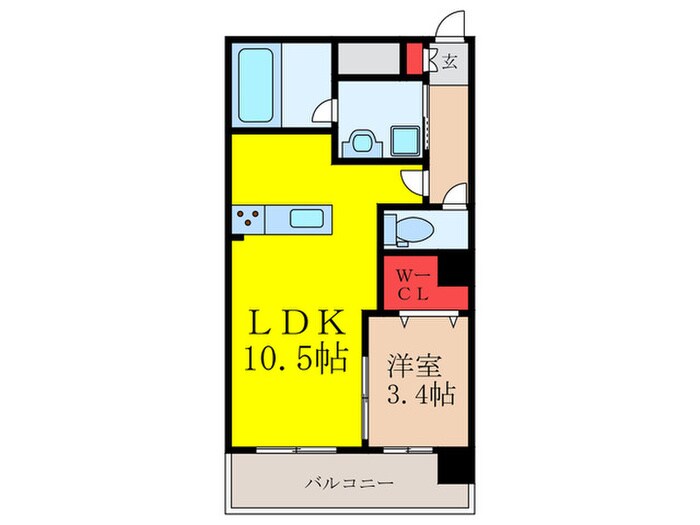間取り図 中条プレイス
