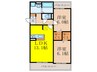 仮)万博ハイステージ 2LDKの間取り