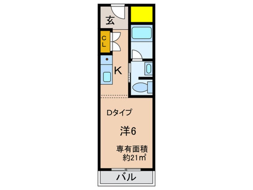 間取図 天美ハイツ