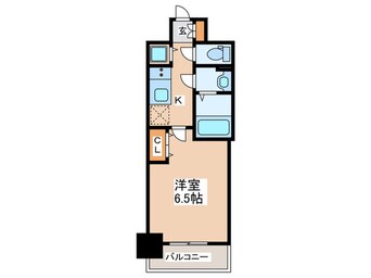 間取図 ジアコスモ難波南