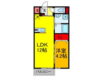 間取図 ユニヴェ－ル