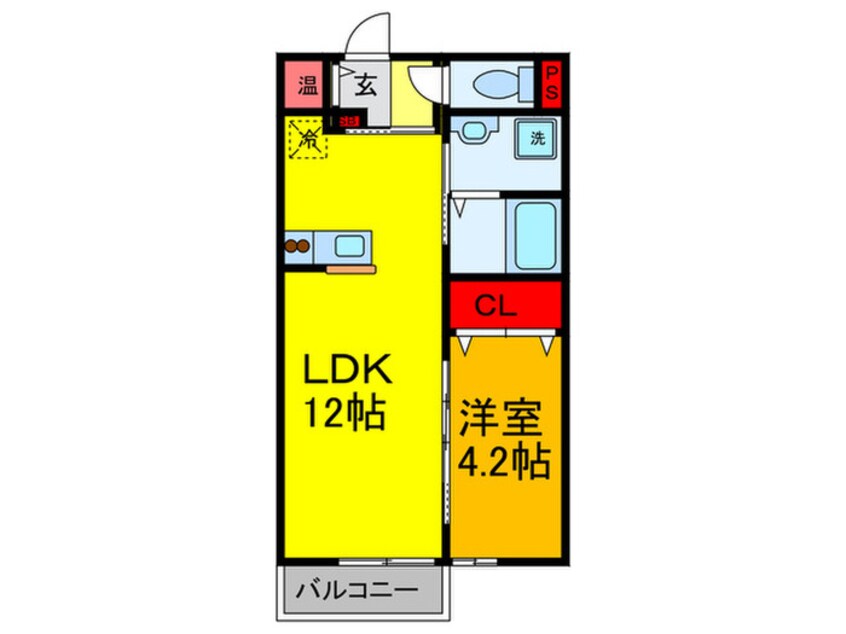 間取図 ユニヴェ－ル